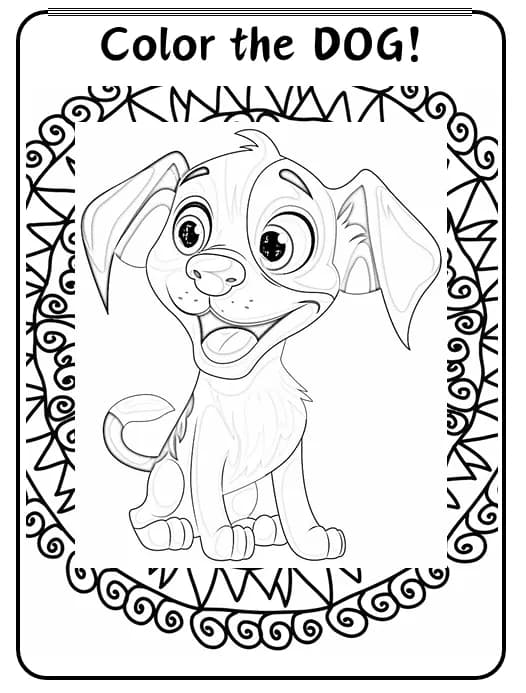 🐶 DOMESTIC ANIMALS COLORING BOOK FOR KIDS
