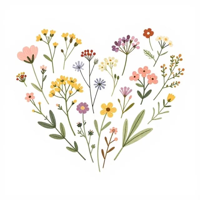 🌸 Floral Sticker Pack: 50 Beautiful Flower Stickers to Brighten Every Product